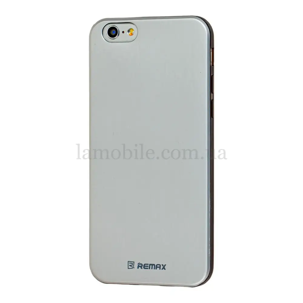 Чохол Remax для iPhone 6 антивідбитки сріблястий