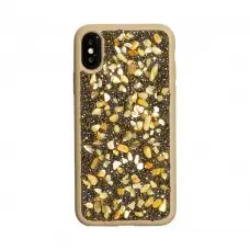 Чехол для iPhone X / Xs Bling World Stone золотистый