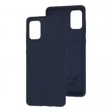 Чехол для Samsung Galaxy A71 (A715) Wave Full midnight blue