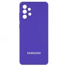 Чохол для Samsung Galaxy A32 (A325) Silicone Full camera purple