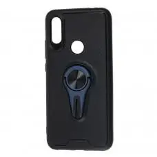 Чехол для Xiaomi Redmi 7 Car mount с магнитом черно-синий