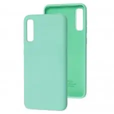 Чехол для Samsung Galaxy A70 (A705) Full without logo бирюзовый