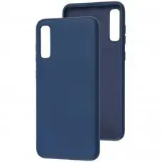 Чохол для Samsung Galaxy A70 (A705) Full without logo navy blue