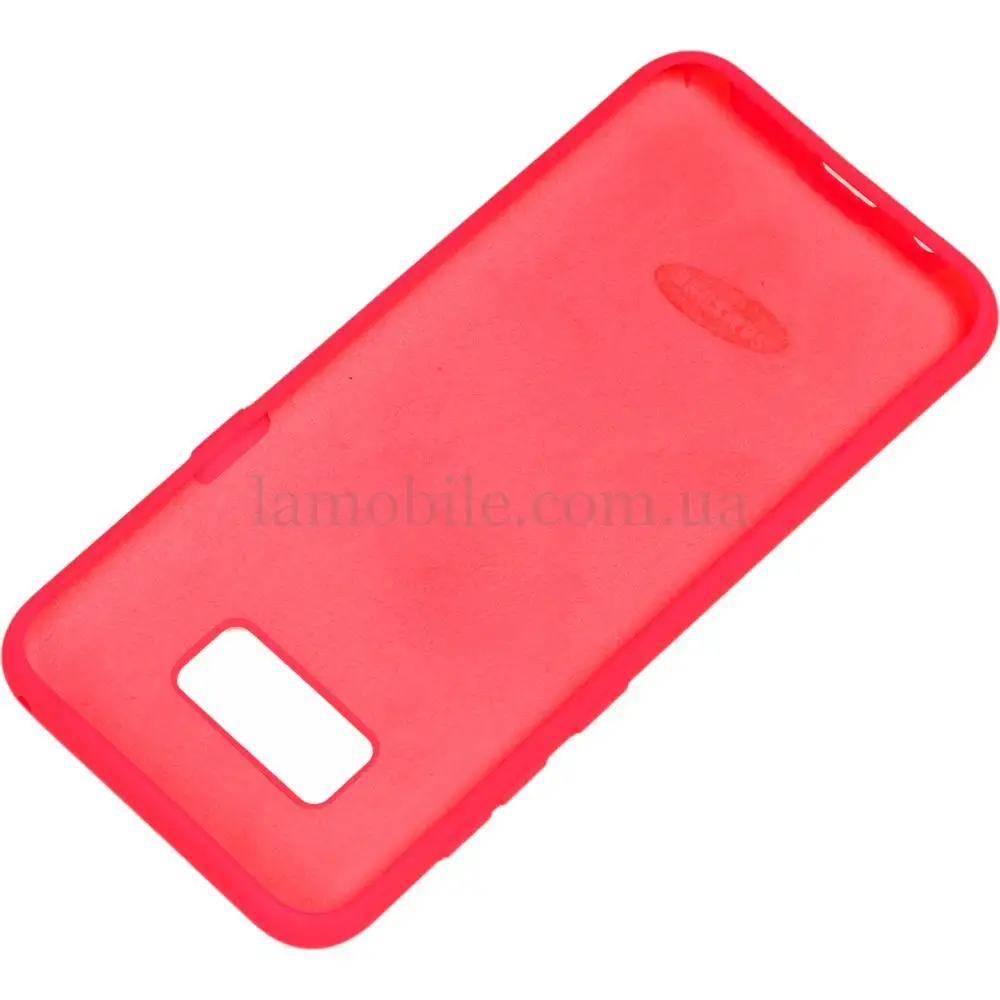 Чехол для Samsung Galaxy S8+ (G955) Silicone Full малиновый