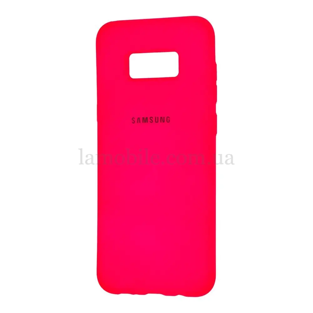Чехол для Samsung Galaxy S8+ (G955) Silicone Full малиновый