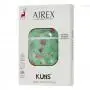 Чохол для AirPods Kutis green / pink flowers