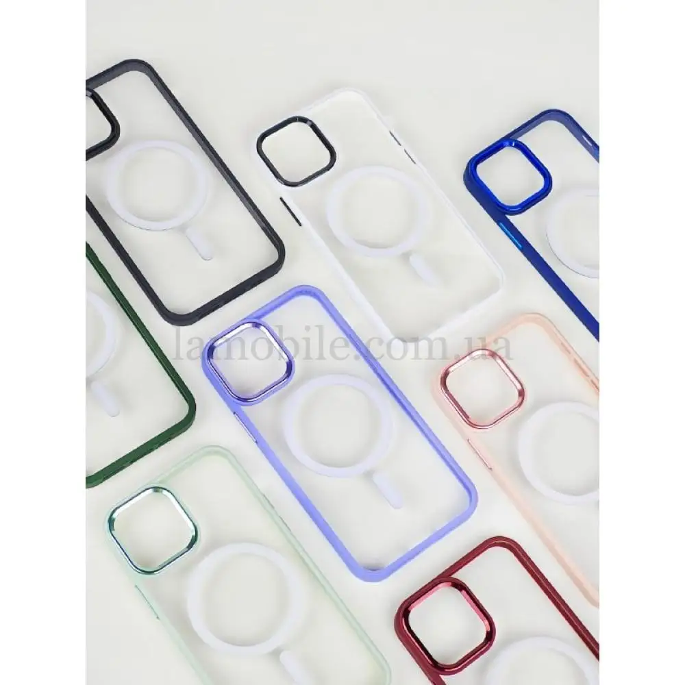 Чохол для iPhone 13 Pro Wave Magnetic white