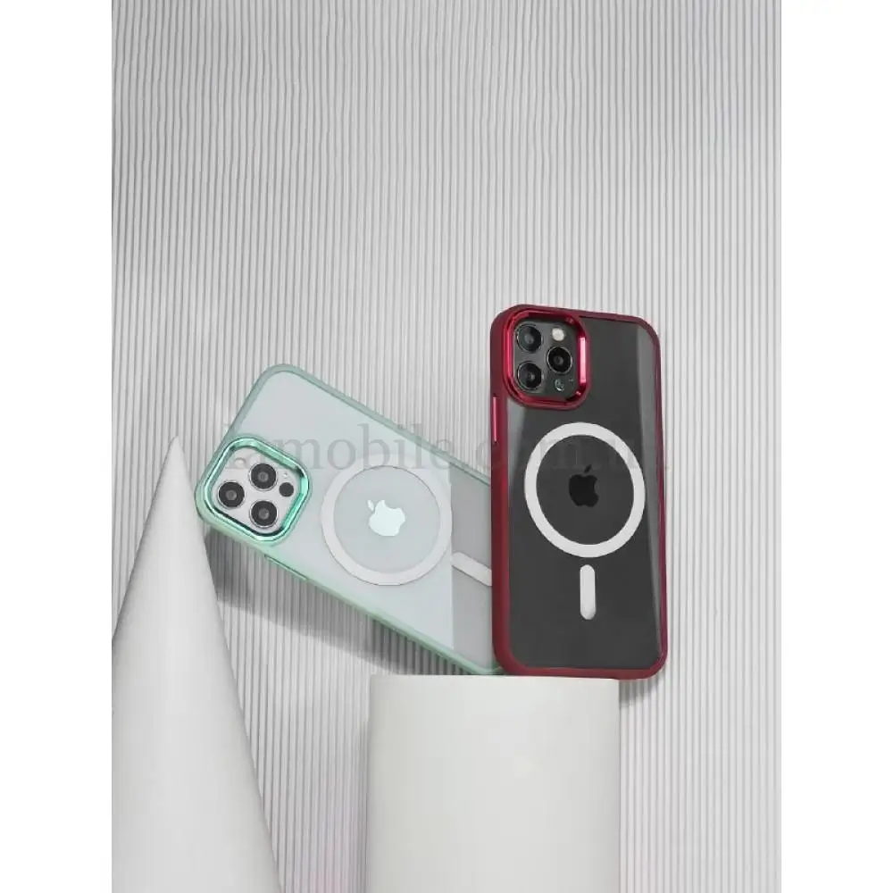 Чохол для iPhone 13 Pro Wave Magnetic white