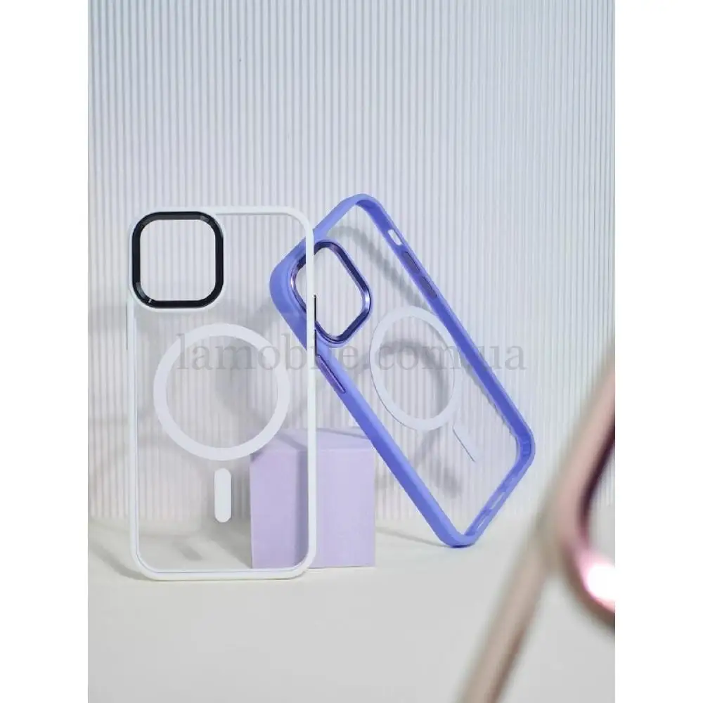 Чохол для iPhone 13 Pro Wave Magnetic white