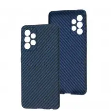 Чехол для Samsung Galaxy A52 Carbon New blue