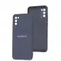Чохол для Samsung Galaxy A02s / M02s Full camera lavander gray