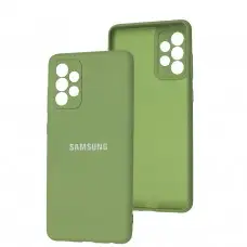Чохол для Samsung Galaxy A72 Full camera м'ятний / mint