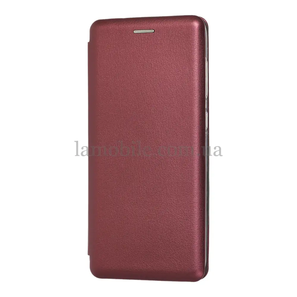 Чехол книжка Premium для Samsung Galaxy A70 (A705) бордовый