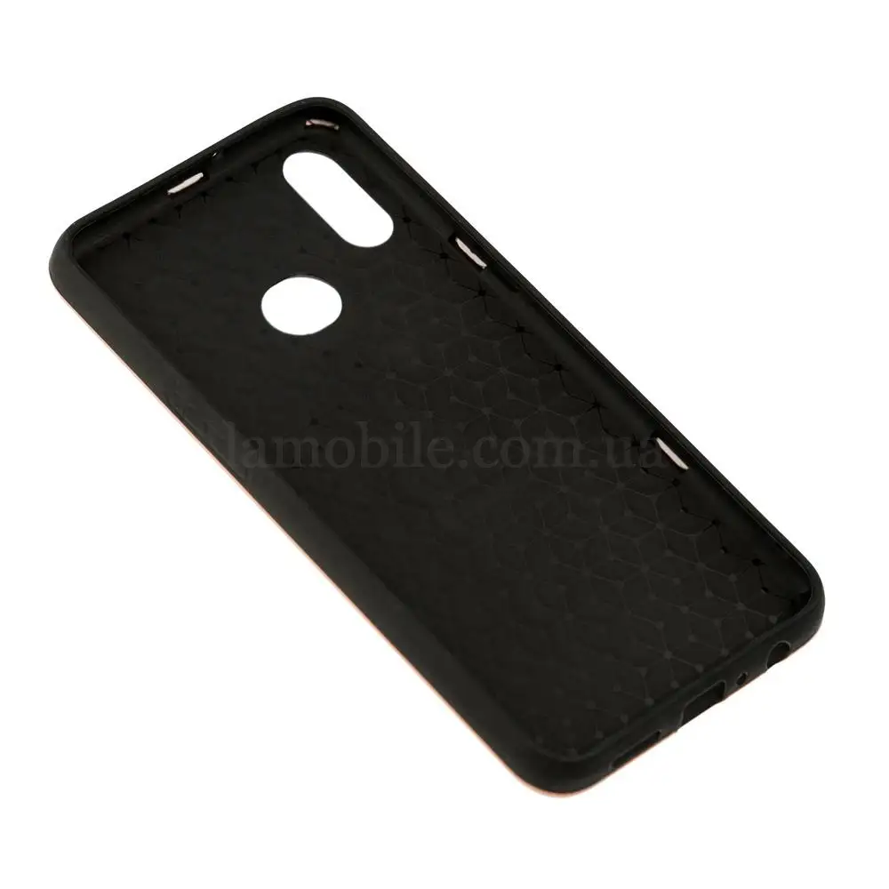 Чехол для Samsung Galaxy A10s (A107) Kickstand персиковый