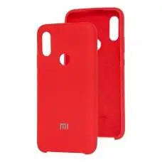 Чехол для Xiaomi Redmi 7 Silky Soft Touch красный