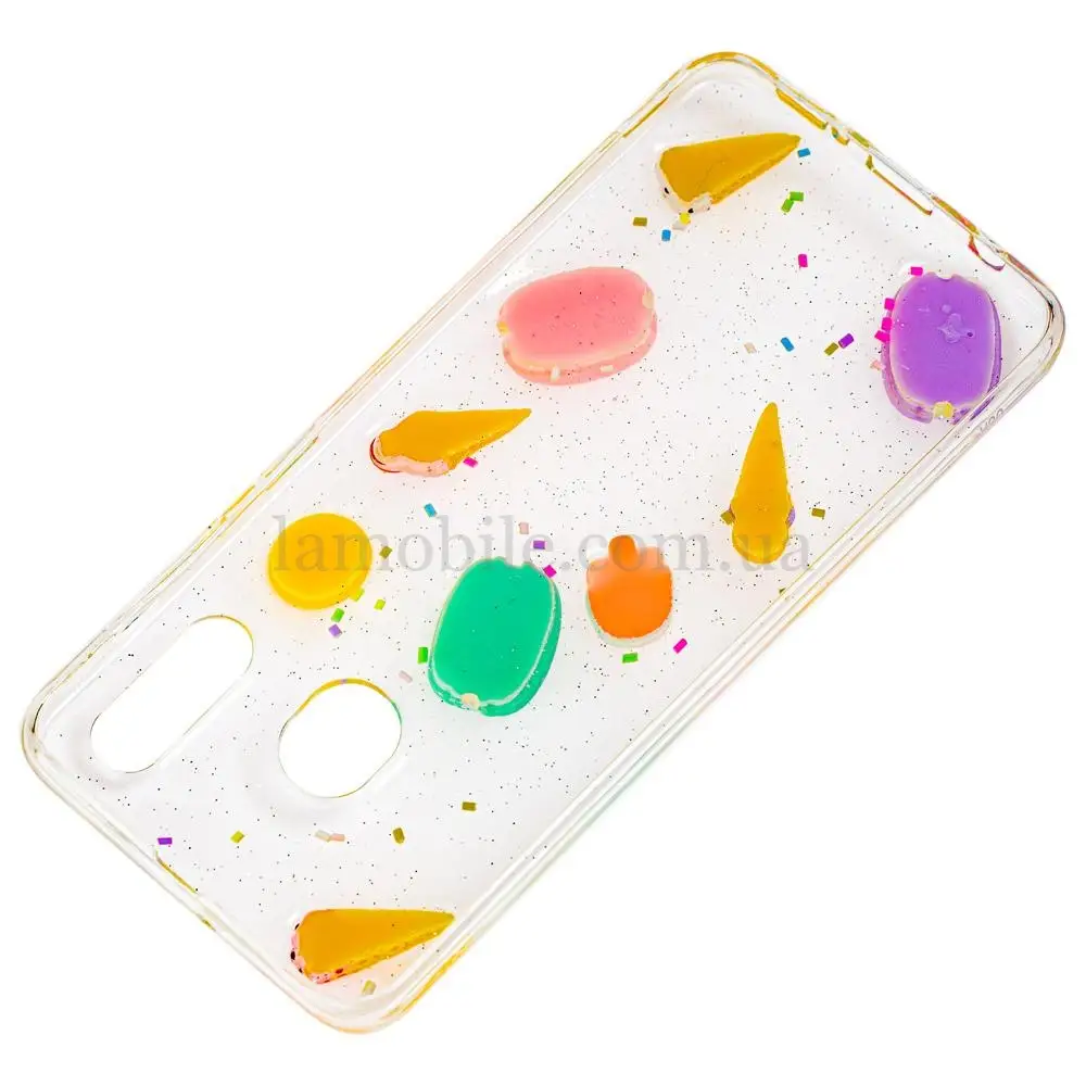 Чохол macaron 3D для Samsung Galaxy A20/A30 прозорий