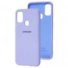 Чехол для Samsung Galaxy M21 / M30s Silicone Full сиреневый / dasheen