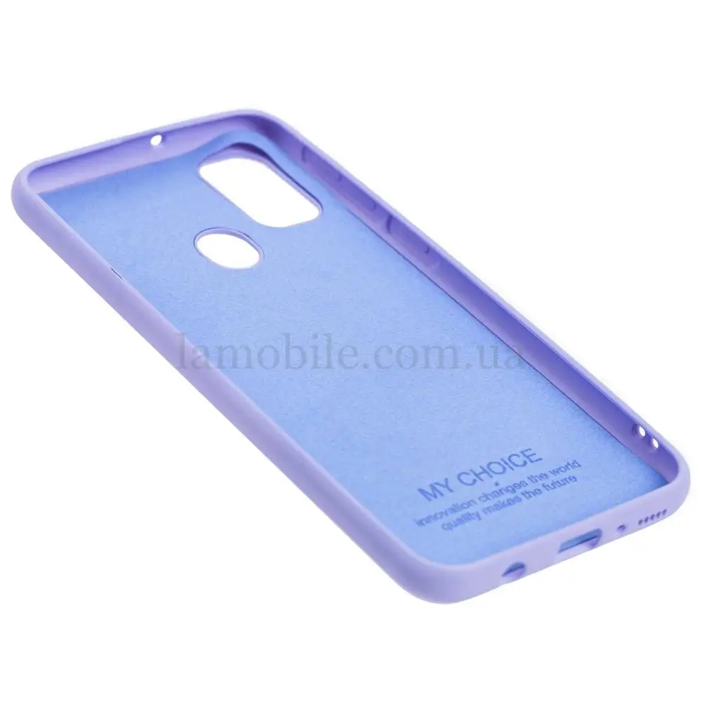 Чохол для Samsung Galaxy M21 / M30s Silicone Full бузковий / dasheen