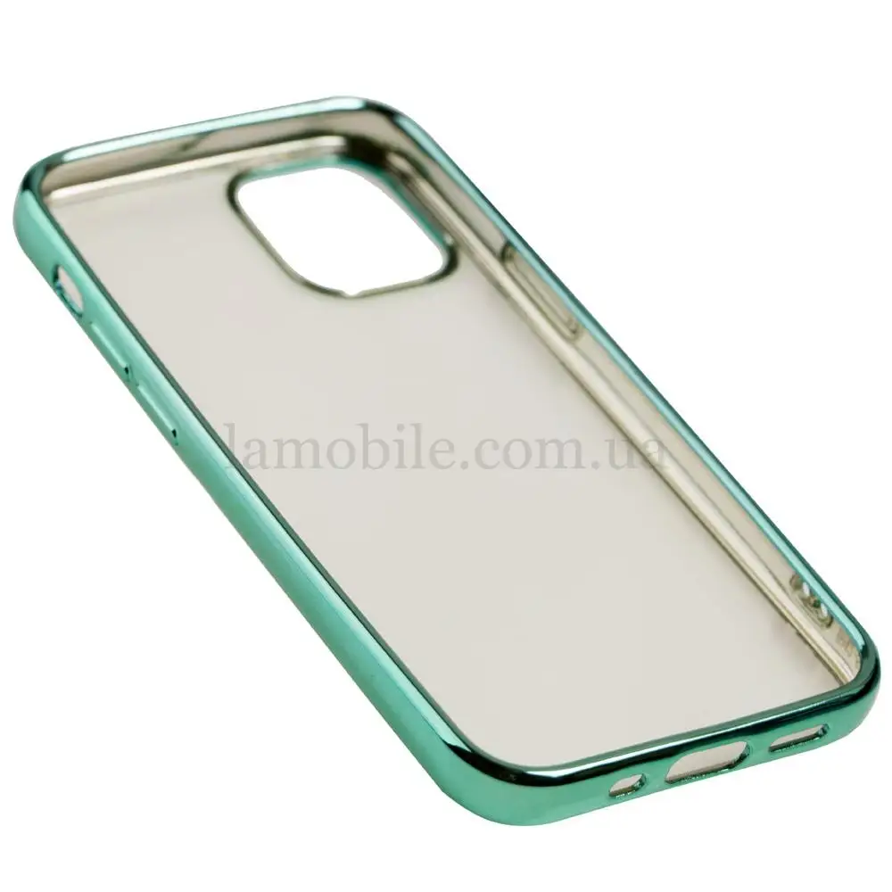 Чохол для iPhone 12 mini Glossy edging зелений