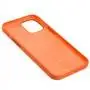 Чехол для iPhone 12 Pro Max Full Silicone case pink citrus