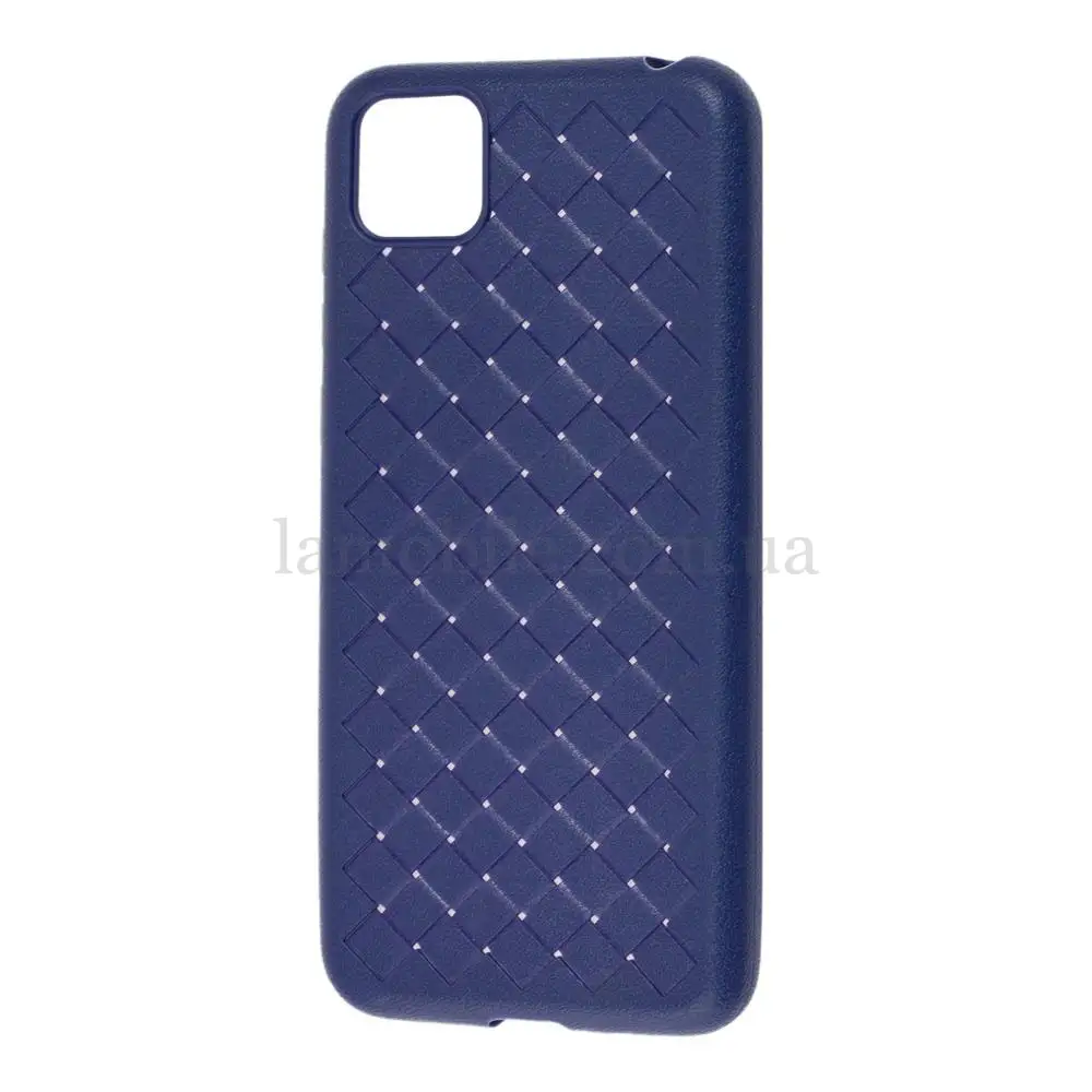 Чехол для Huawei Y5p Weaving case синий