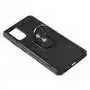 Чохол для Samsung Galaxy S20 (G980) Honor Hard Defence з кільцем чорний