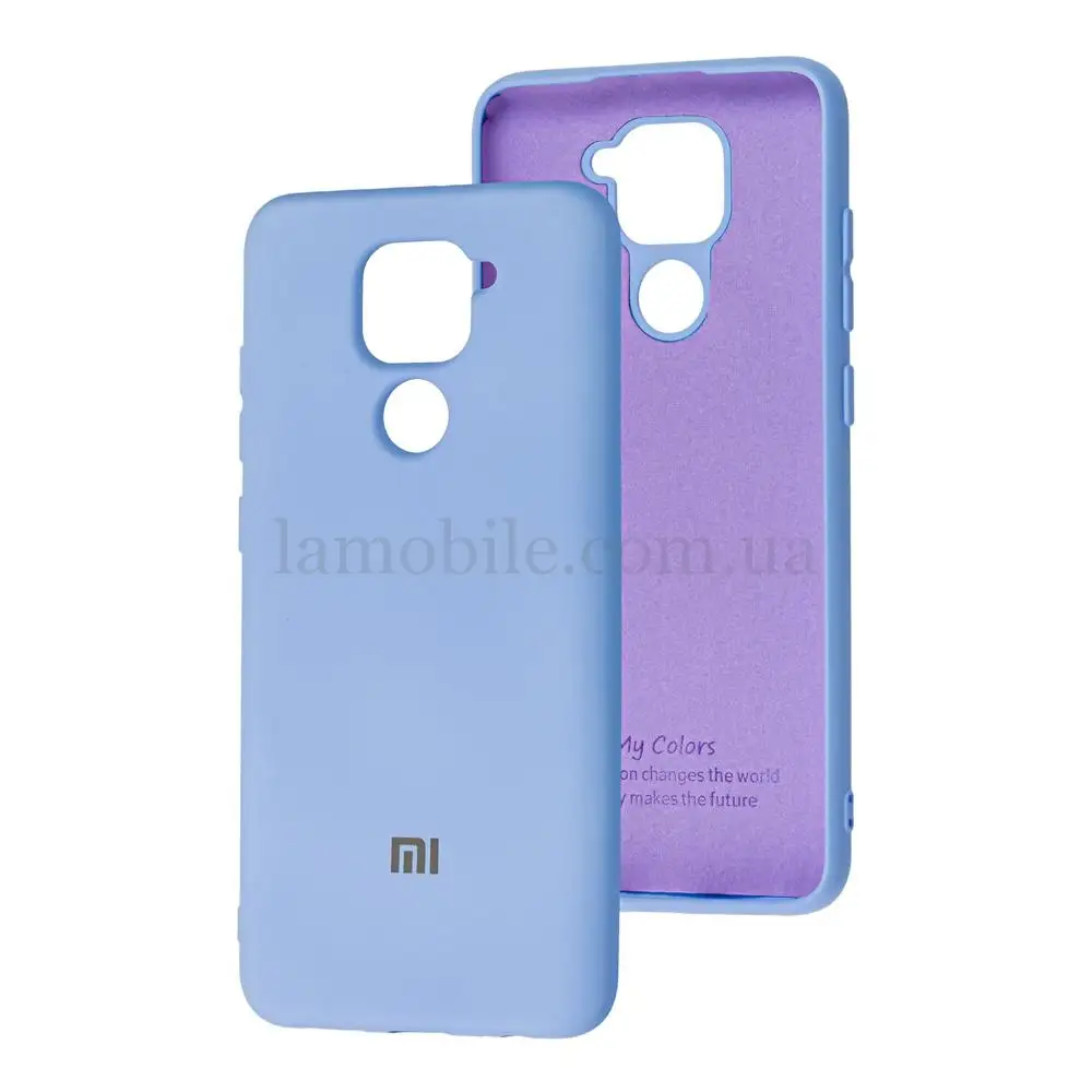 Чехол для Xiaomi Redmi Note 9 My Colors голубой / sky blue
