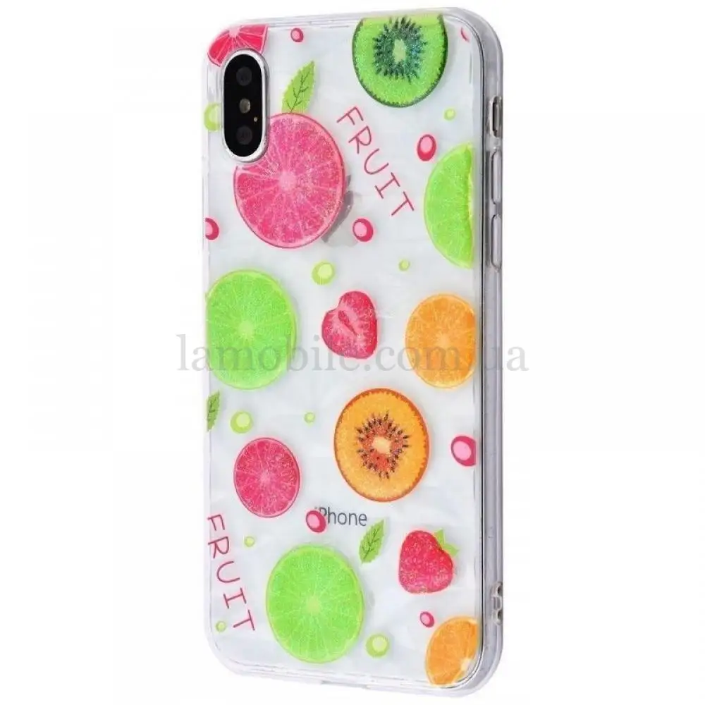 3D чехол Summer для iPhone X / Xs print киви
