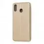 Чехол книжка Premium для Samsung Galaxy M20 (M205) золотистый