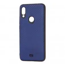 Чехол для Xiaomi Redmi 7 Carbon New синий