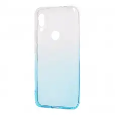 Чехол для Xiaomi Redmi 7 Gradient Design бело-бирюзовый