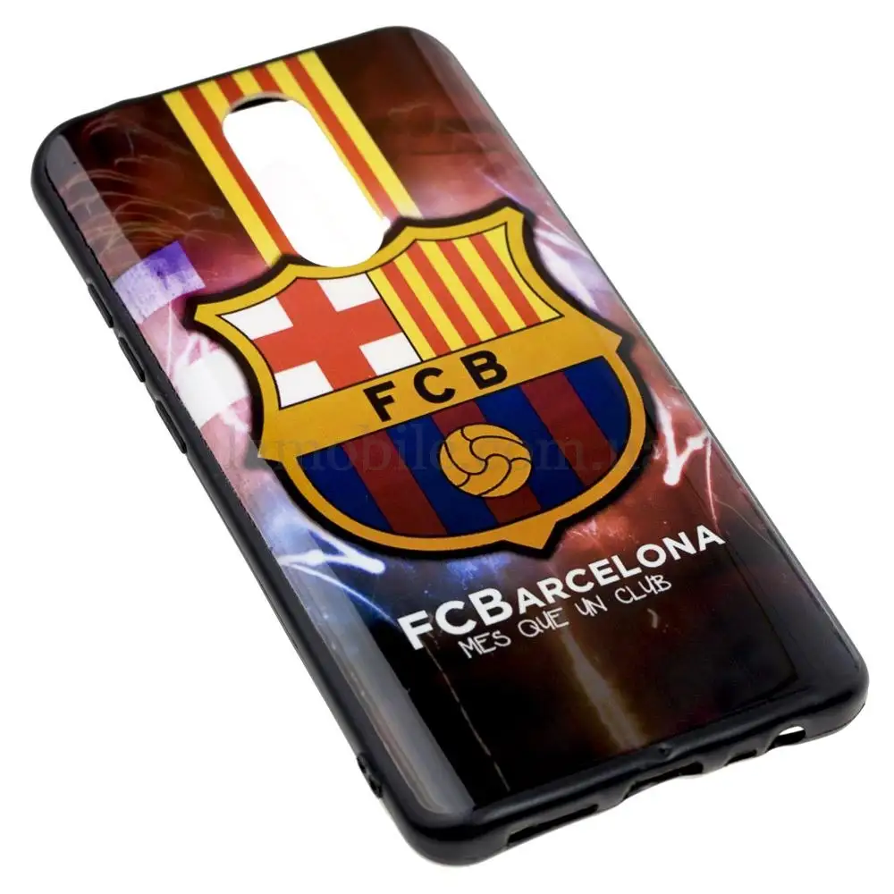 Чехол для Xiaomi Redmi 8 print + popsocket "барса" 