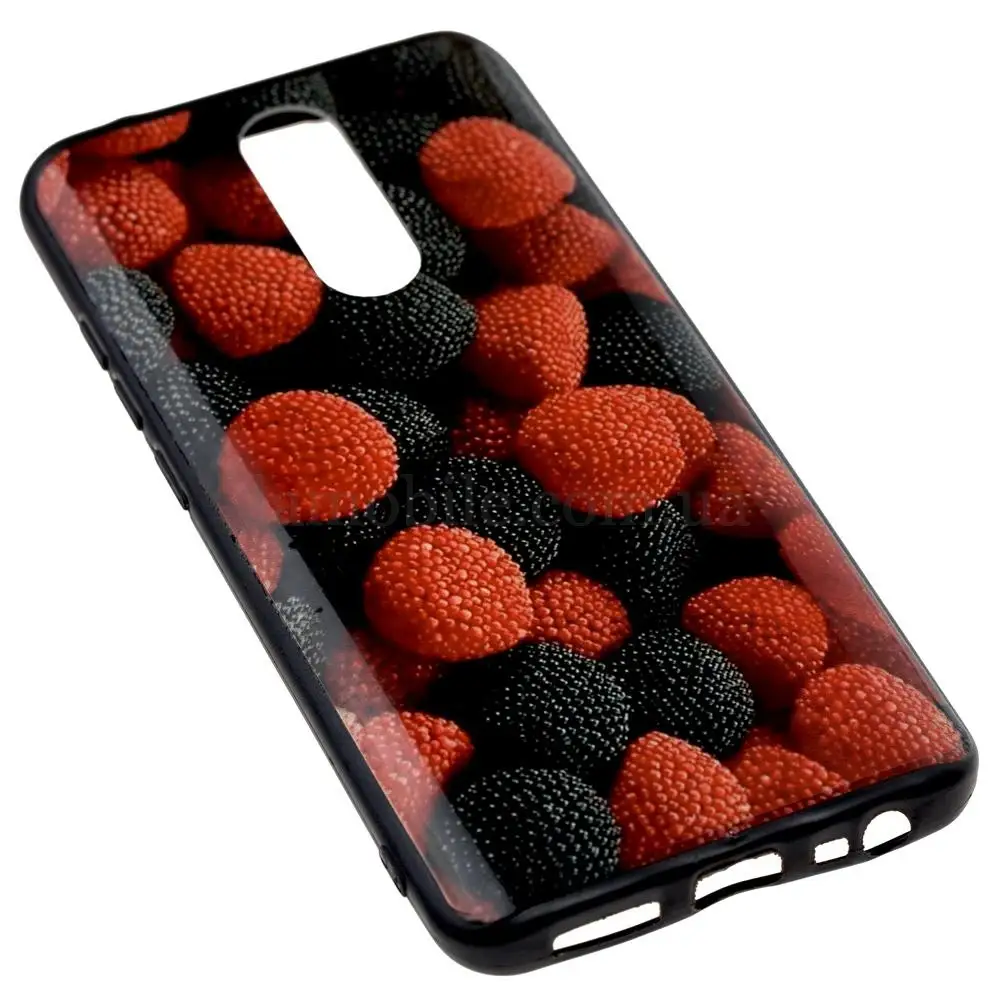 Чохол для Xiaomi Redmi 8 print + popsocket "суниця"