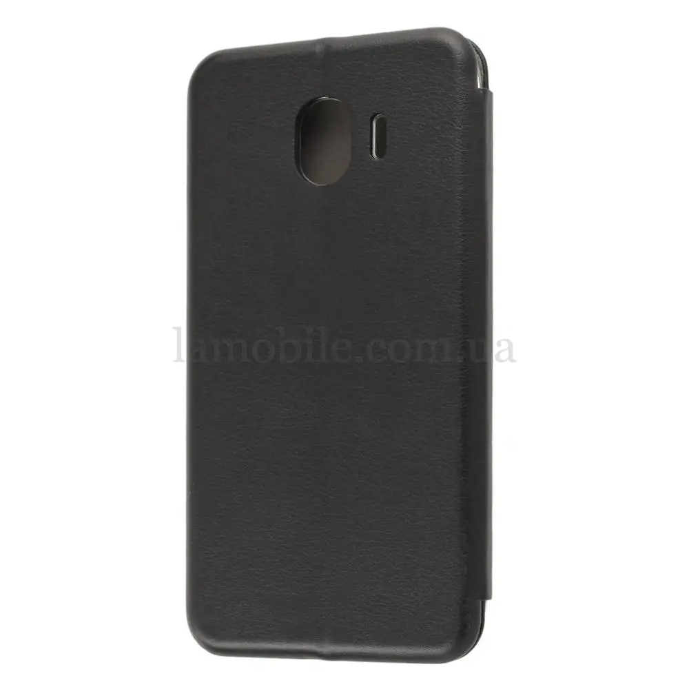 Чехол книжка Premium для Samsung Galaxy J4 2018 (J400) черный