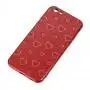 Чехол для iPhone 6 / 6s glass 3D красный