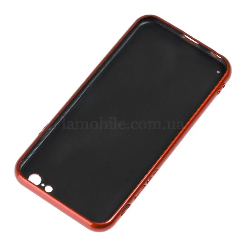 Чехол для iPhone 6 / 6s glass 3D красный