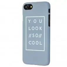 Чохол Daring для iPhone 7/8 матове покриття you look