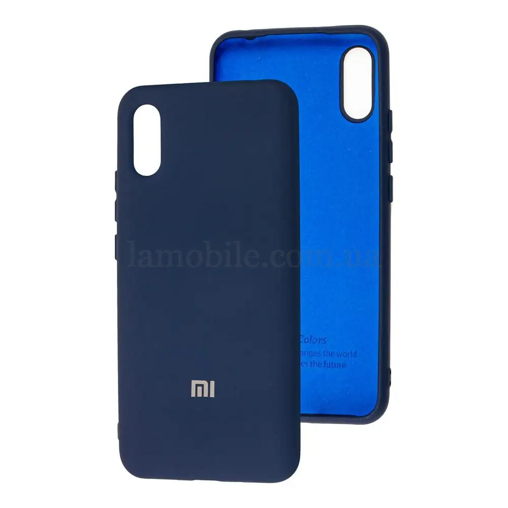 Чехол для Xiaomi Redmi 9A My Colors темно-синий / midnight blue