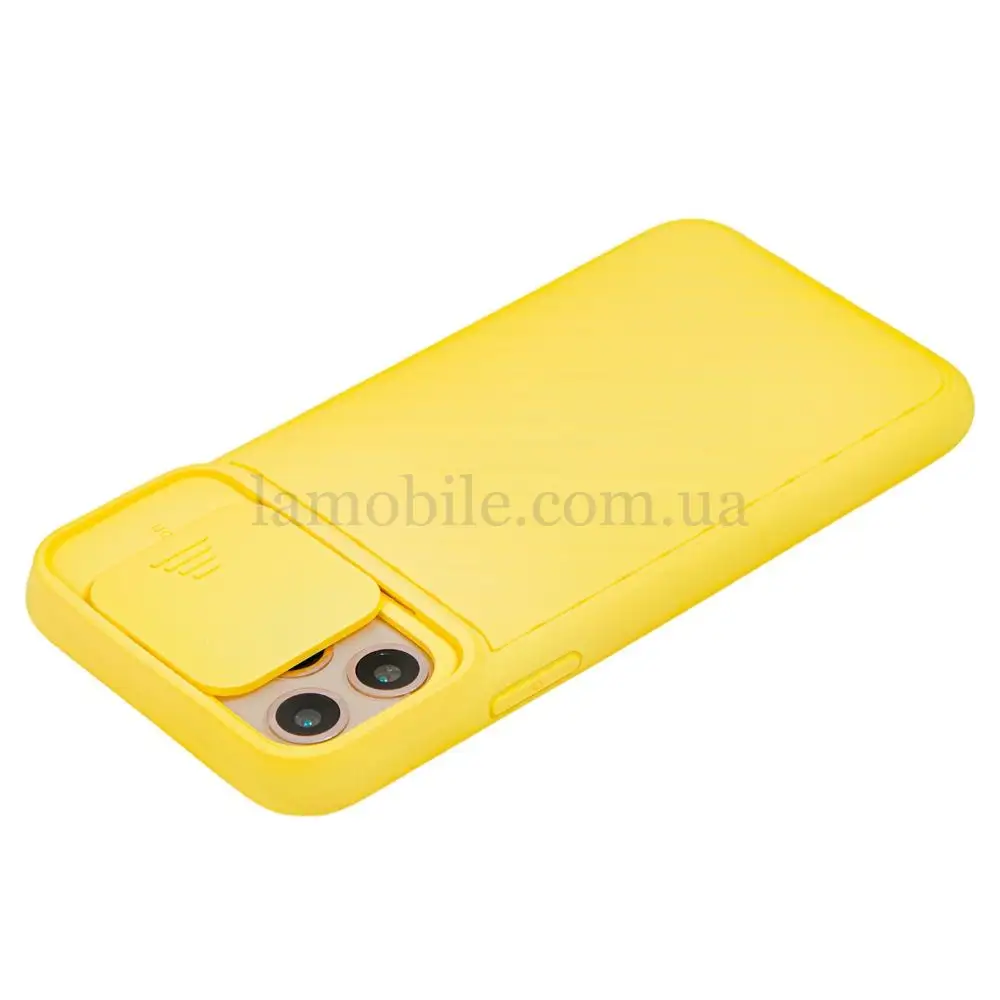 Чохол для iPhone 11 Pro Multi-Colored camera protect жовтий