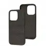 Чехол для iPhone 15 Pro Joyporodo Carbon MagSafe gray