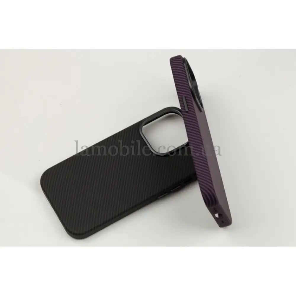 Чехол для iPhone 15 Pro Joyporodo Carbon MagSafe gray