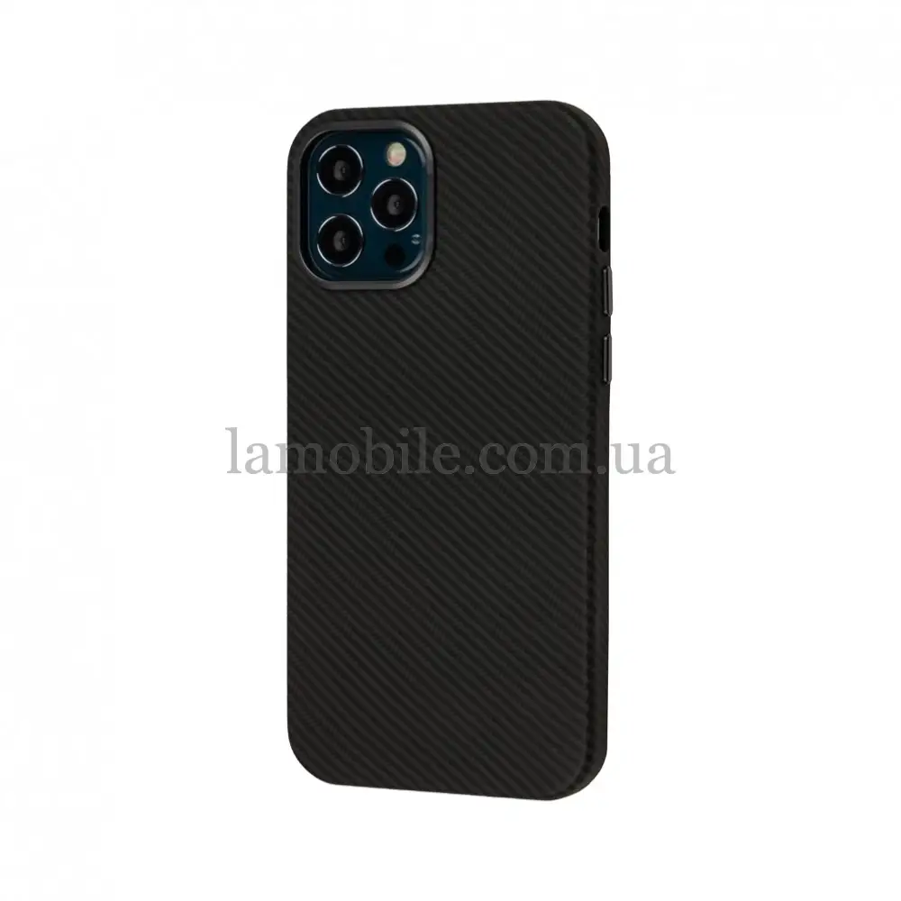 Чохол для iPhone 12 / 12 Pro Joyporodo Carbon MagSafe black
