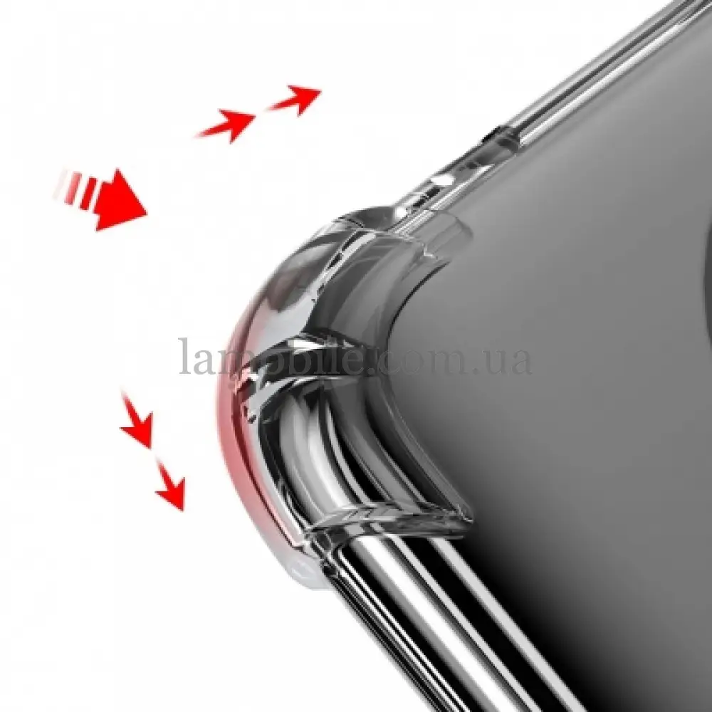 Чохол для Xiaomi  Redmi Note 9s / 9 Pro WXD Full camera ударостійкий прозорий