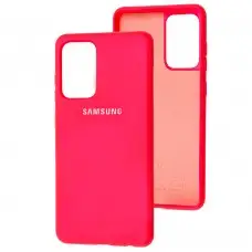 Чохол для Samsung Galaxy A52 Silicone Full рожевий / barbie pink