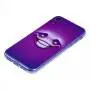 Чехол для iPhone Xr Smile фиолетовый