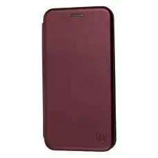 Чехол книжка Premium для Xiaomi Redmi 8A бордовый