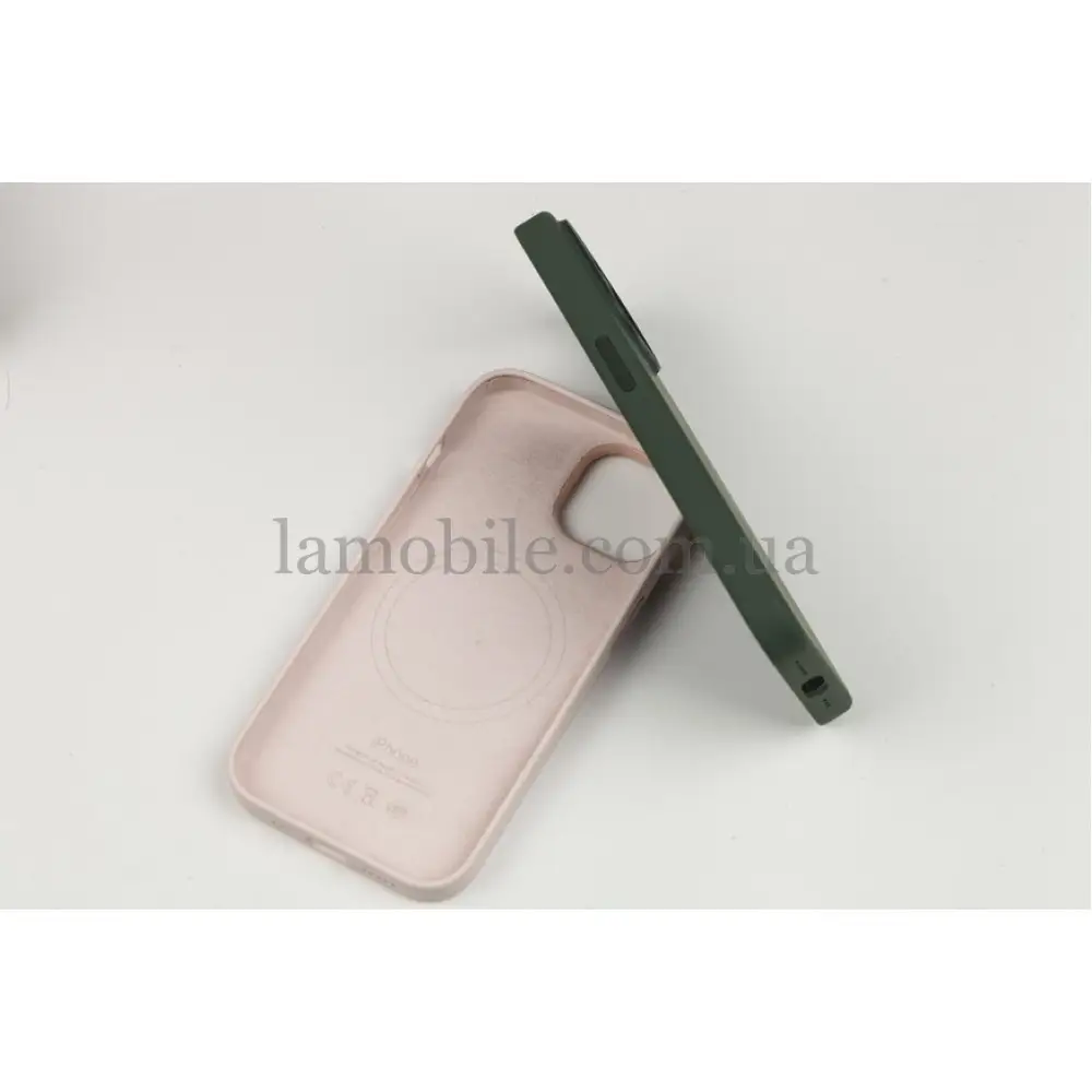 Чехол для iPhone 15 Pro Leather with MagSafe primary titanium