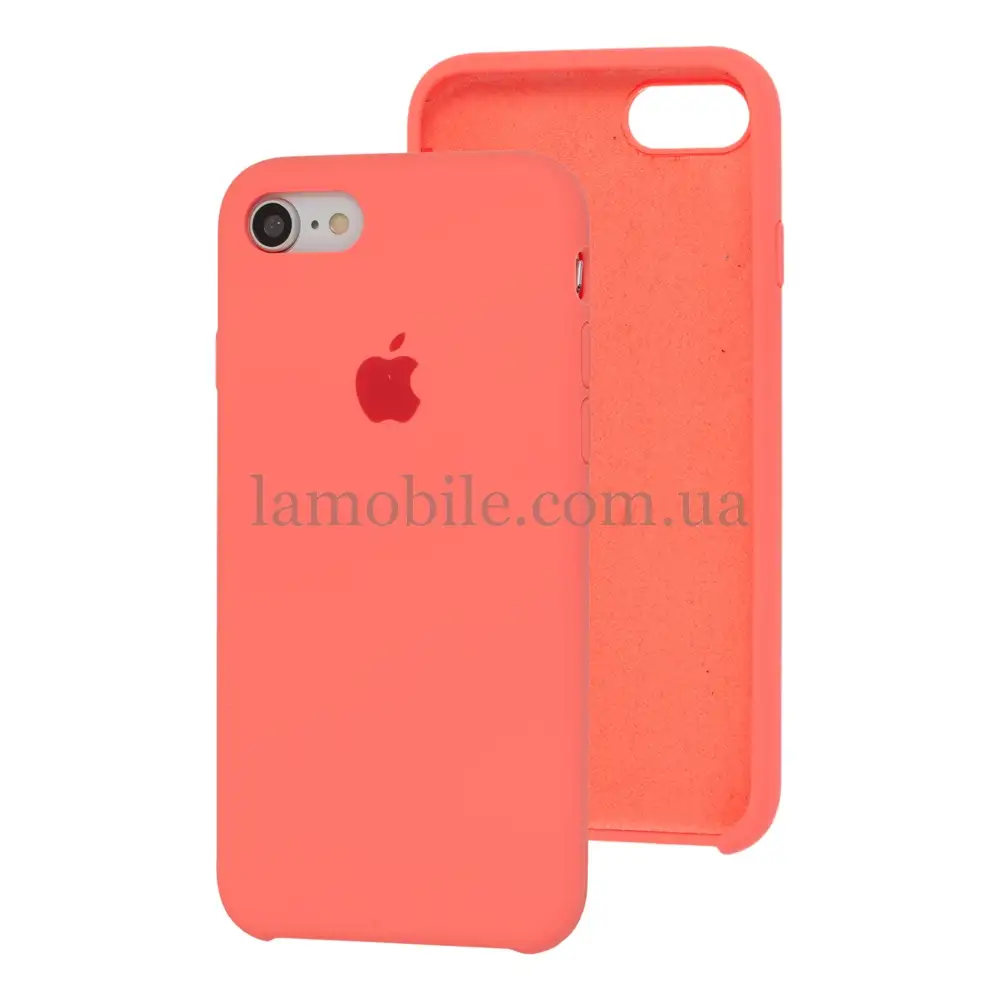 Чехол silicone case для iPhone 7 / 8 barbie pink