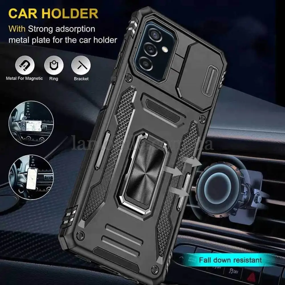 Чохол для Samsung Galaxy A14 Camshield Army Ring army green