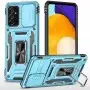 Чехол для Samsung Galaxy A34 (A346) Camshield Army Ring light blue